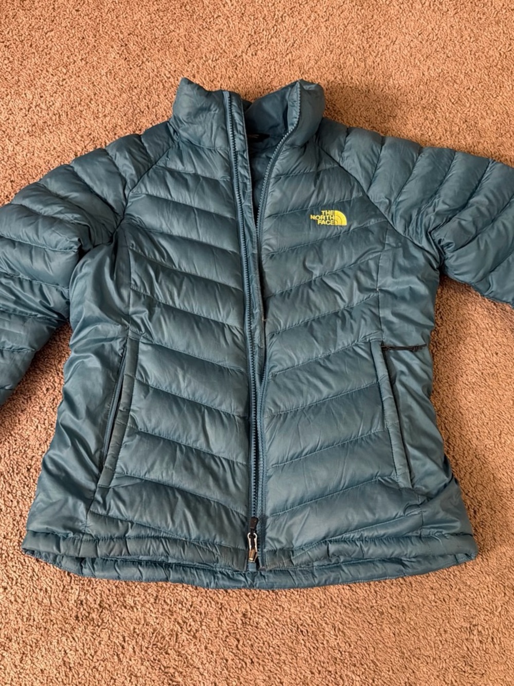 The North Face Women's Teal Puff Jacket